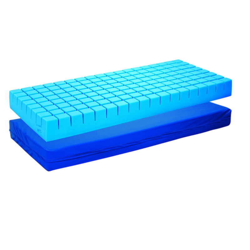 Matelas anti-escarres gaufrier